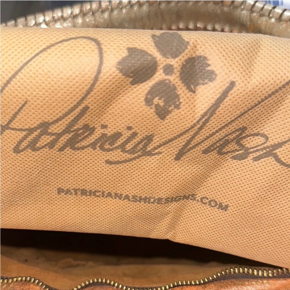 Patricia Nash Multi Metallic Bronze Shoulder Bag - Picture 14 of 14